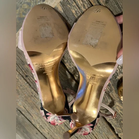 Ted Baker Floral Heels - Sz 40.5 - Picture 5 of 7